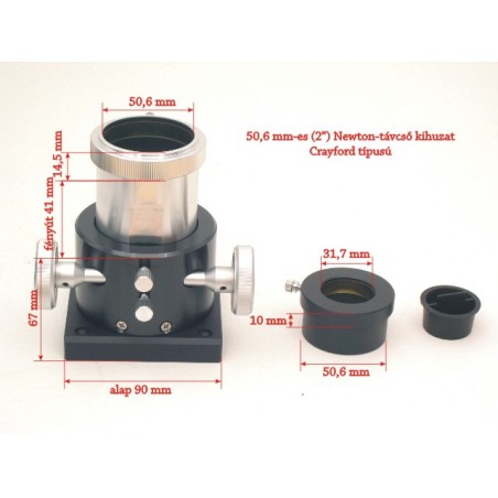 2 inch Crayford Fokuser sa adapterom na 1.25 inch