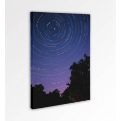 Zvezdani trag, astrofotografija na platnu