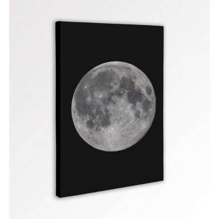 Super Mesec, astrofotografija na platnu