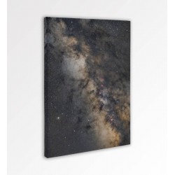 Mlečni put, astrofotografija na platnu