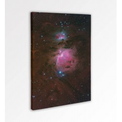 Orion maglina, astrofotografija na platnu