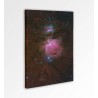 Orion maglina, astrofotografija na platnu