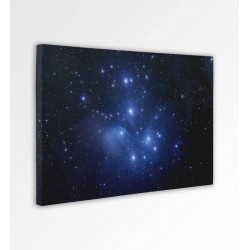Plejade, astrofotografija na platnu